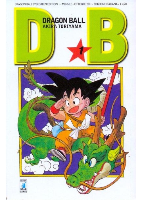 DRAGON   BALL EVERGREEN EDITION N.   1