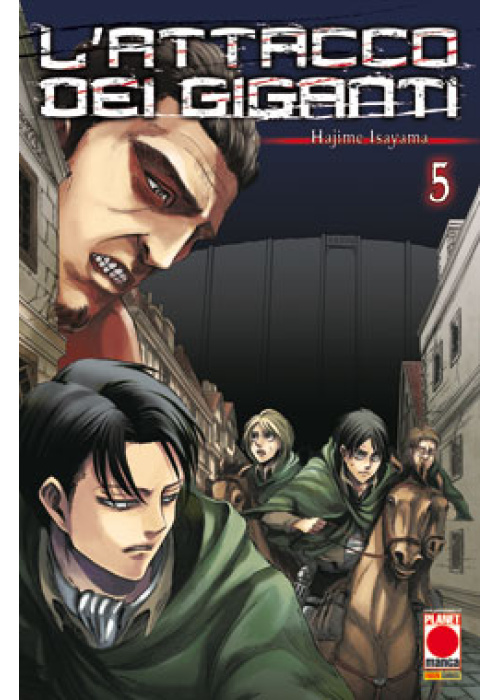 L'ATTACCO DEI GIGANTI  N.   5 - TERZA RISTAMPA