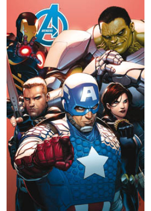 AVENGERS N.  16 - COVER VARIANT CON T-SHIRT TAGLIA L