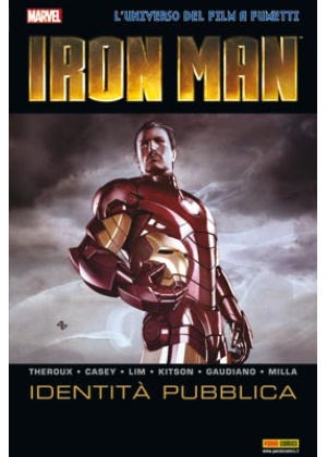 MARVEL MOVIE IRON MAN IDENTITA' PUBBLICA