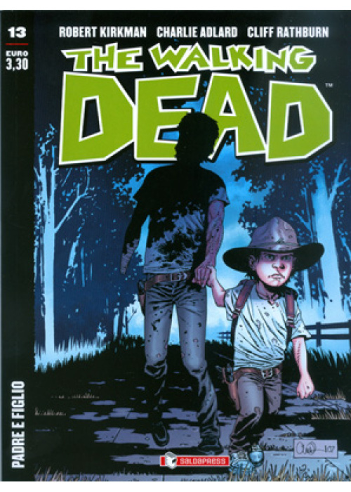 THE WALKING DEAD  N.  13 ECONOMICO -  PADRE E FIGLIO