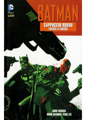 BATMAN CAPPUCCIO ROSSO N.   1