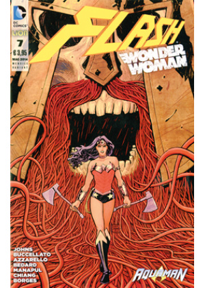 FLASH/WONDER WOMAN N.  25 VARIANT + COFANETTO ANNO III