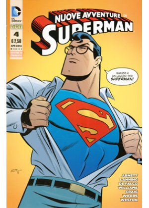 SUPERMAN LE NUOVE AVVENTURE DELL'UOMO D'ACCIAIO N.   4
