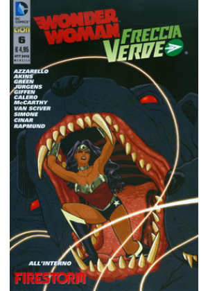 WONDER WOMAN & FRECCIA VERDE N.   6 - THE NEW 52