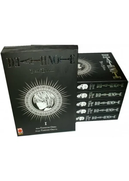 DEATH NOTE BLACK EDITION RISTAMPA N.    1-2-3-4-5-6 serie completa
