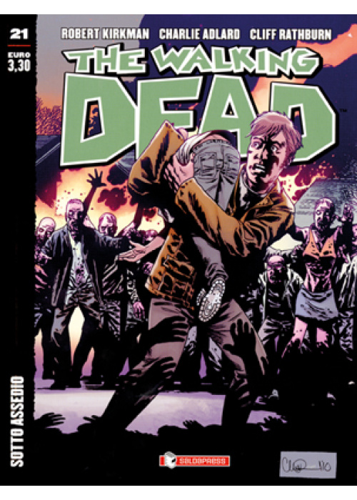 THE WALKING DEAD  N.  21 ECONOMICO -  SOTTO ASSEDIO