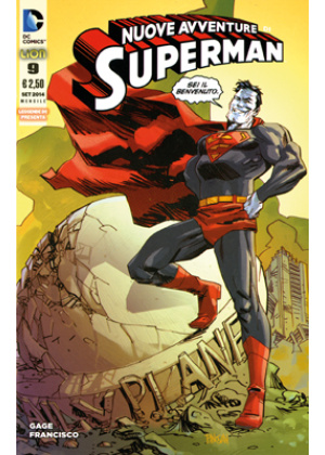 SUPERMAN LE NUOVE AVVENTURE DELL'UOMO D'ACCIAIO N.   9
