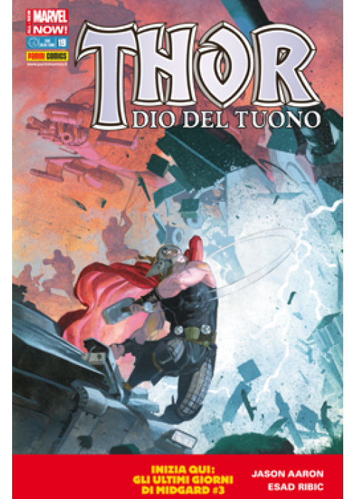 THOR N. 189 - THOR DIO DEL TUONO 19 ALL NEW MARVEL NOW!