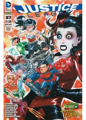 JUSTICE LEAGUE N.  37 - HARLEY QUINN VARIANT