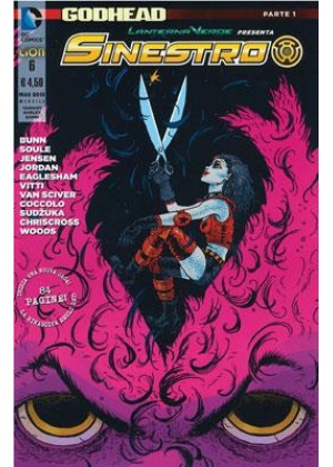 LANTERNA VERDE PRESENTA SINESTRO N.   6 HARLEY QUINN VARIANT