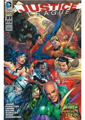 JUSTICE LEAGUE N.  37 VARIANT + COFANETTO IV STAGIONE