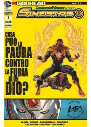 LANTERNA VERDE PRESENTA SINESTRO N.   7