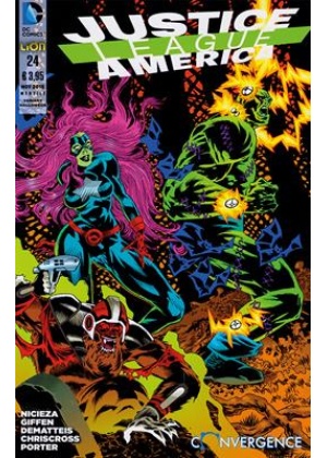 JUSTICE LEAGUE AMERICA N.  24 - VARIANT HALLOWEEN