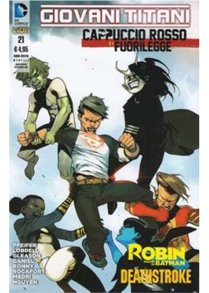 GIOVANI TITANI N.  45 - CAPPUCCIO ROSSO 21