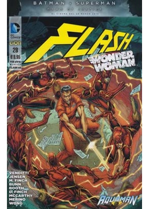 FLASH/WONDER WOMAN N.  28