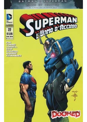 SUPERMAN L'UOMO D'ACCIAIO N.  22