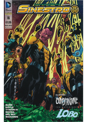 LANTERNA VERDE PRESENTA SINESTRO N.  16