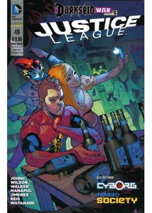 JUSTICE LEAGUE  N.  49 EDIZIONE VARIANT CON COFANETTO V STAGIONE