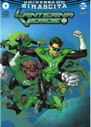 LANTERNA VERDE   RINASCITA N.   4 - RISTAMPA