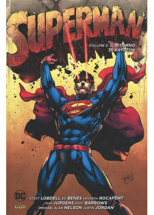 SUPERMAN  N.   5 - IL RITORNO DI KRYPTON - NEW 52 LIMITED 54