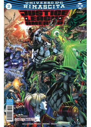 JUSTICE LEAGUE AMERICA  RINASCITA N.   2