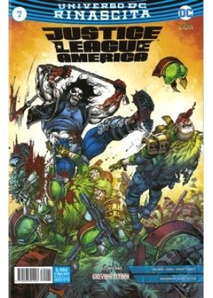JUSTICE LEAGUE AMERICA  RINASCITA N.   7