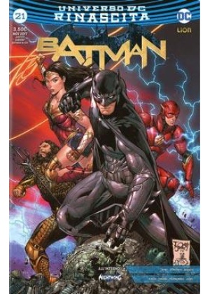 BATMAN   RINASCITA N.  21 - JUSTICE VARIANT COVER