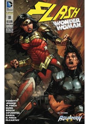 FLASH/WONDER WOMAN N.  31 VARIANT CON COFANETTO ANNO V