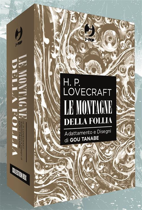 LE MONTAGNE DELLA FOLLIA - BOX 4 VOLUMI - LOVECRAFT