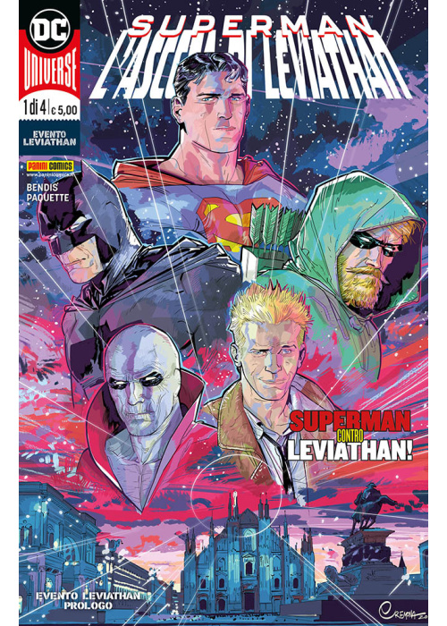 EVENTO LEVIATHAN (1 DI 4): SUPERMAN L'ASCESA DI LEVIATHAN - DC CROSSOVER 1