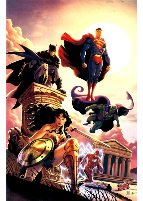JUSTICE LEAGUE N.   1 VARIANT MUSEUM EDITION - PANINI DC