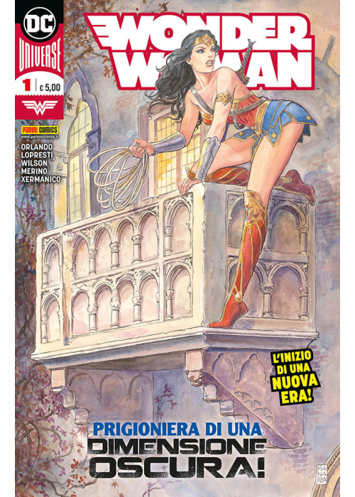 WONDER WOMAN    N.   1 - PANINI DC