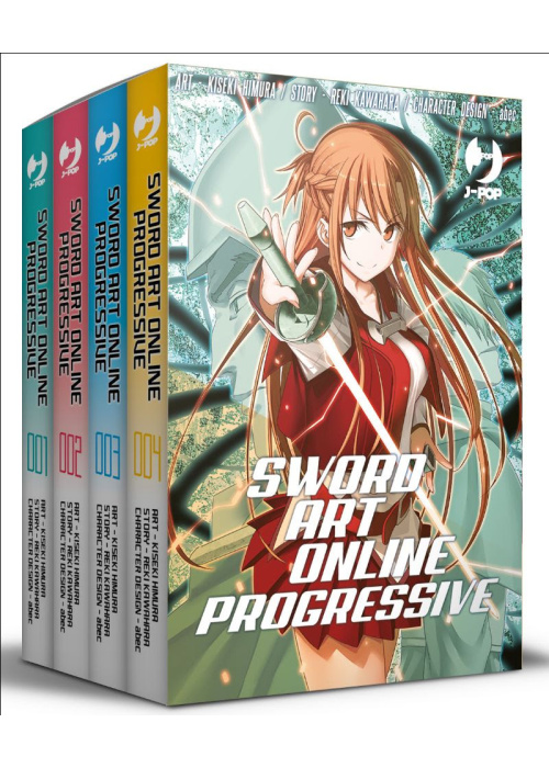 SWORD ART ONLINE - PROGRESSIVE  BOX 1 (VOLL. 1-2-3-4)