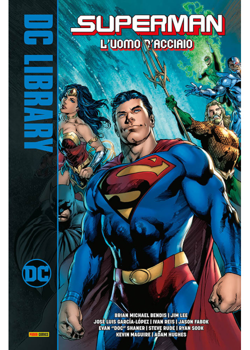 SUPERMAN L'UOMO D'ACCIAIO - DC LIBRARY