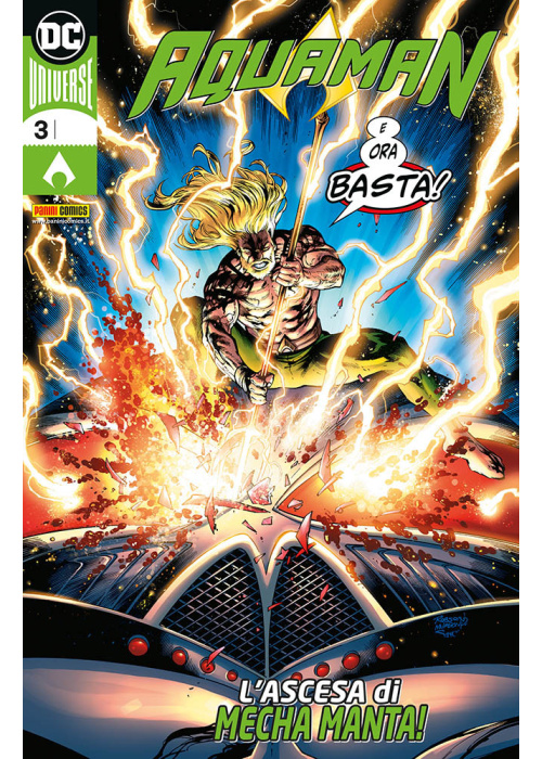 AQUAMAN    N.   3 - PANINI DC