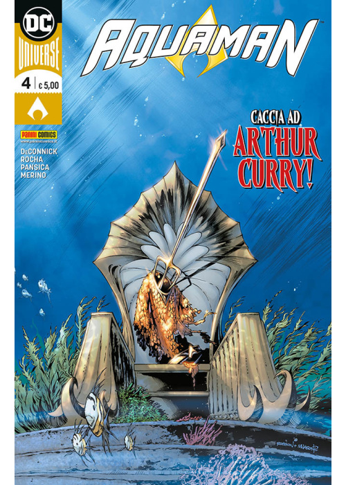 AQUAMAN    N.   4 - PANINI DC