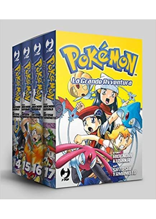 POKEMON BOX 5 (N. 14-15-16-17) LA GRANDE AVVENTURA