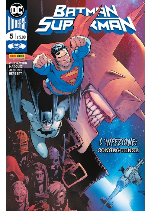 BATMAN SUPERMAN N.   5 - PANINI DC