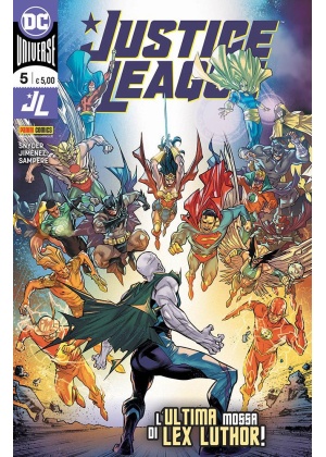 JUSTICE LEAGUE N.   5 - PANINI DC