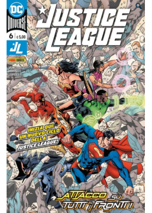 JUSTICE LEAGUE N.   6 - PANINI DC