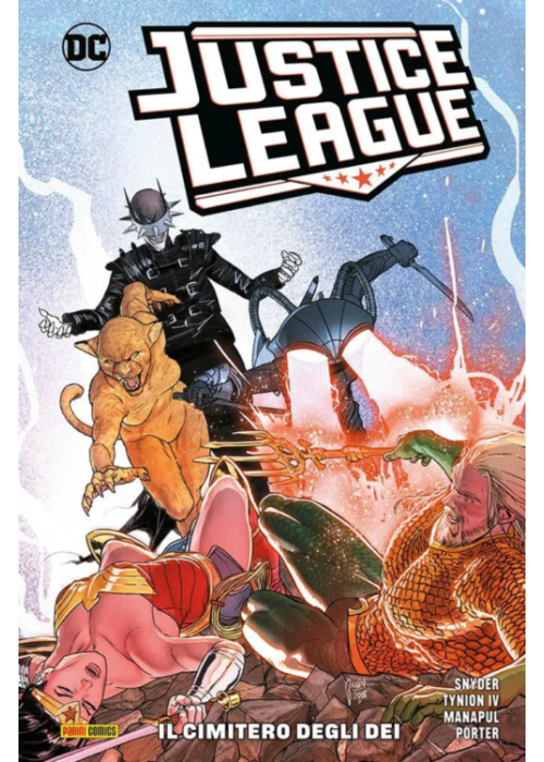 JUSTICE LEAGUE VOLUME N.   2 IL CIMITERO DEGLI DEI -  DC COLLECTION