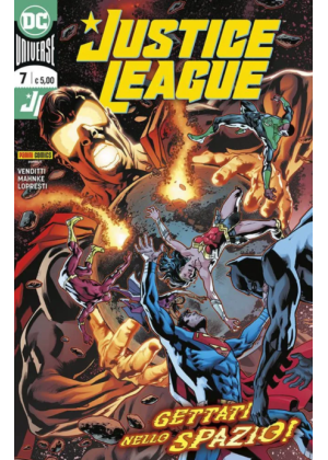 JUSTICE LEAGUE N.   7 - PANINI DC