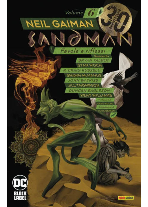 SANDMAN LIBRARY VOLUME N.   6 FAVOLE E RIFLESSI