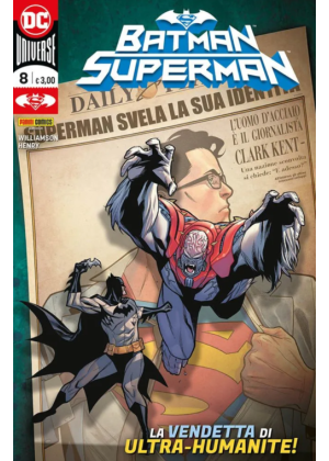 BATMAN SUPERMAN N.   8 - PANINI DC