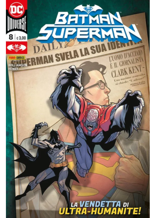 BATMAN SUPERMAN N.   8 - PANINI DC