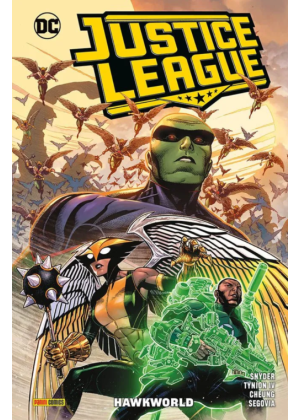 JUSTICE LEAGUE VOLUME N.   3 HAWKWORLD -  DC COLLECTION
