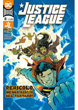 JUSTICE LEAGUE N.   8 - PANINI DC