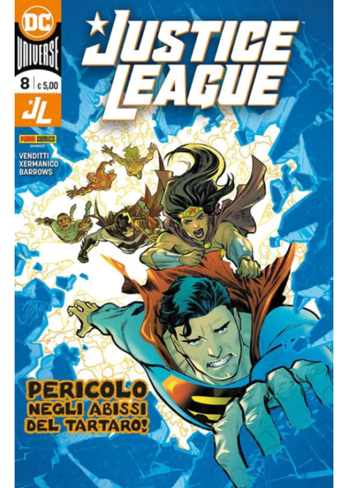 JUSTICE LEAGUE N.   8 - PANINI DC