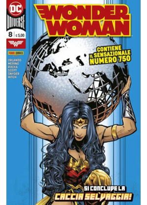 WONDER WOMAN    N.   8 - PANINI DC